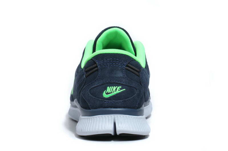 Nike Free 5.0 Fur Mens and Womens Shoes Dark Blue Green (3)